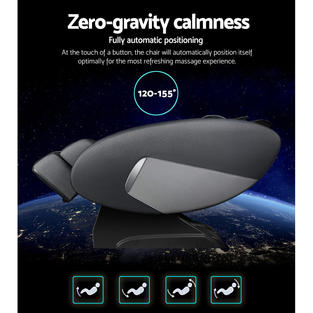 NNEDSZ Livemor Massage Chair Electric Recliner Massager Black Ellmue