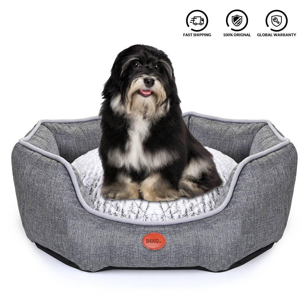 Dog Bed Soft Sleeping Sofa Waterproof Cushion Mat For Puppy Cat Cotton Pillow Pet Supplies