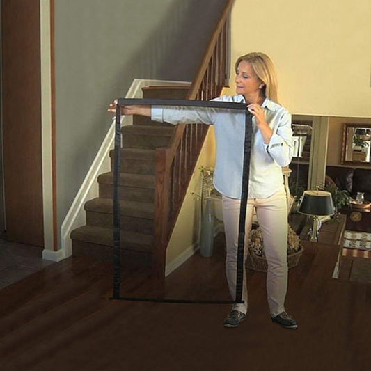 Pet Barrier Dog Gate Isolation Net Folding Mesh Safe Guard Safety Enclosure Dog Fence Home Protection Pet Separation Supplies