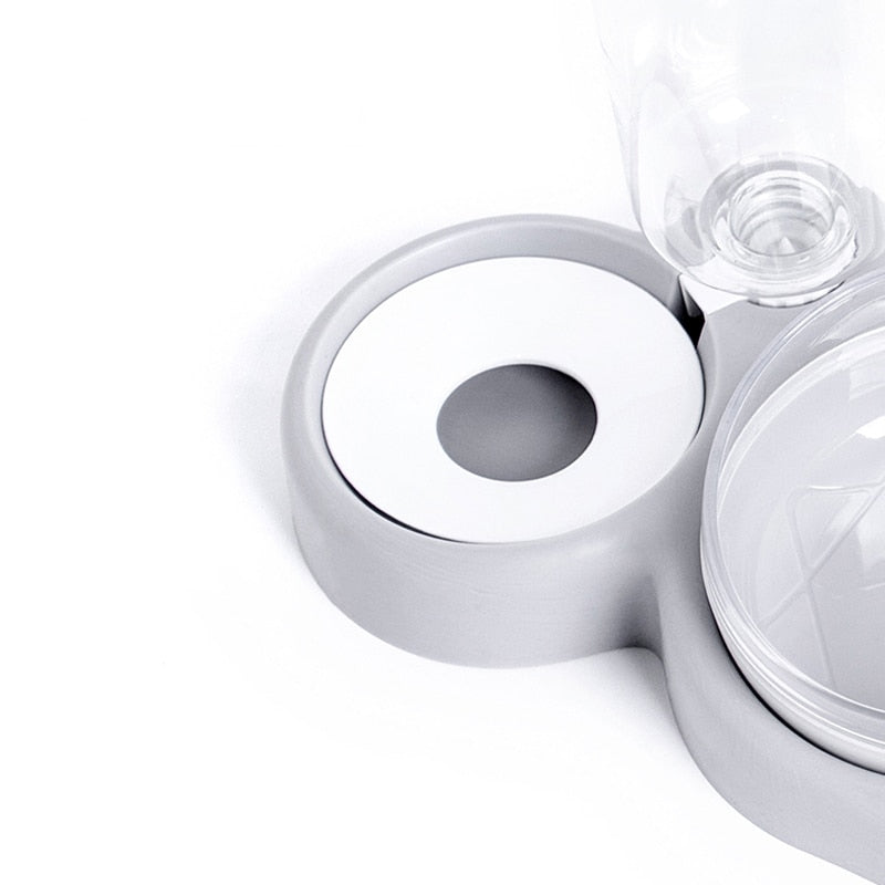 Pet Bowl Automatic Feeder Dog Cat Food Bowl with Water Dispenser Double Bowl Drinking Dish Food Container Bowls Pet Supplies